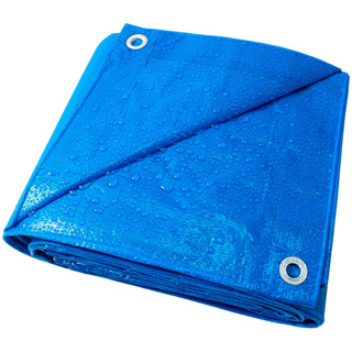 Lona Plástica de Proteção Cobertura Impermeável Azul