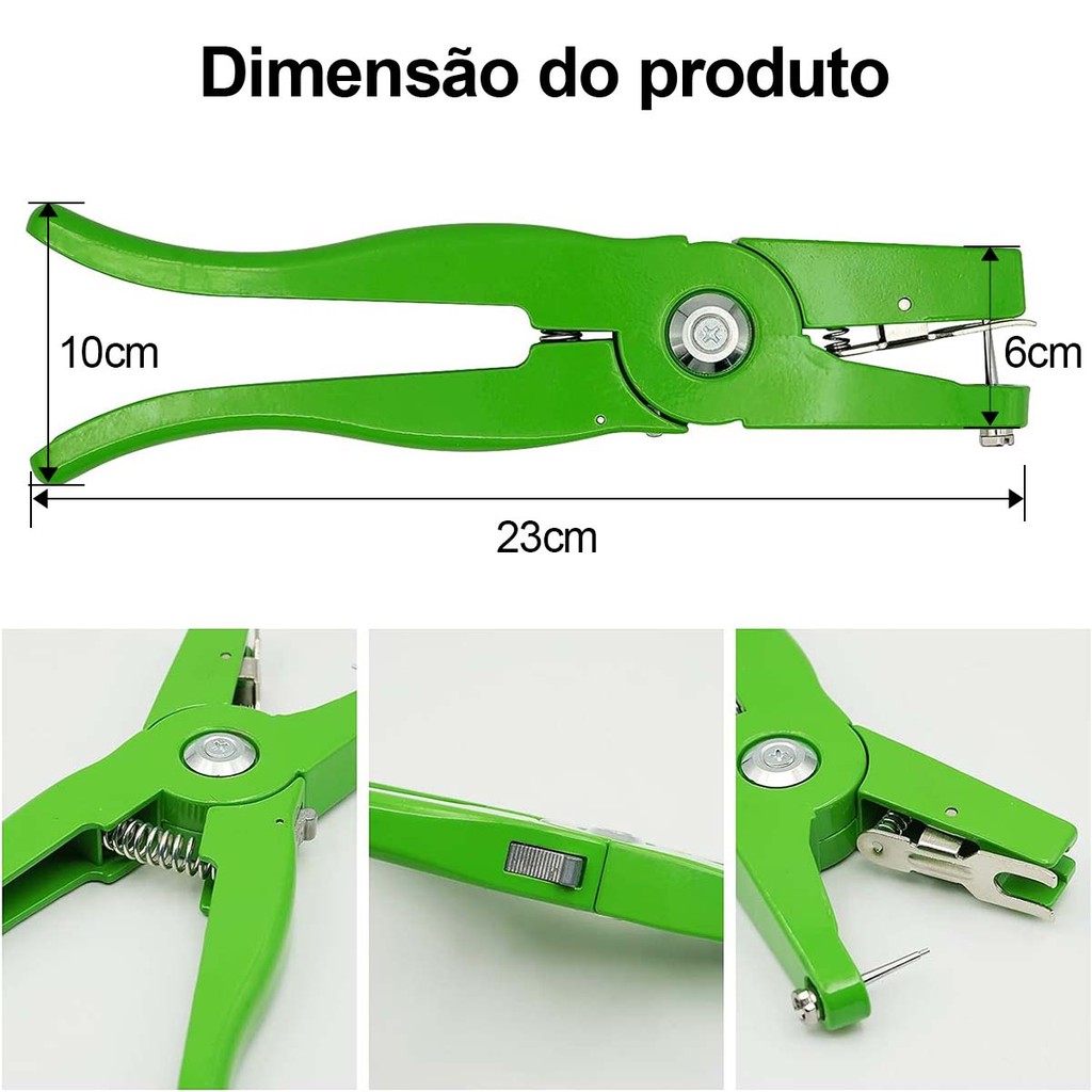 Alicate Aplicador De Brincos Boi Ovelhas