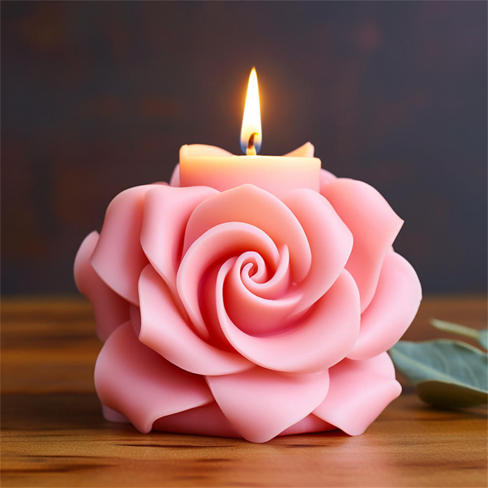 Flor Artesanal Sabão Argila Molde Rosa De Cerejeira Em Forma De Vela De Silicone Bolo Cozimento Presente De Casamento Fe