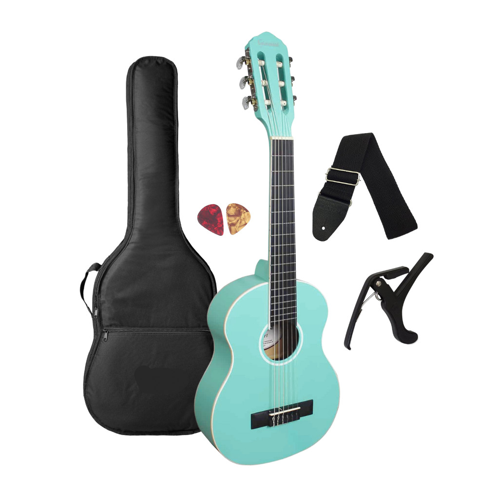 Violao infantil 1/2 Giannini Azul Turquesa + Acessórios