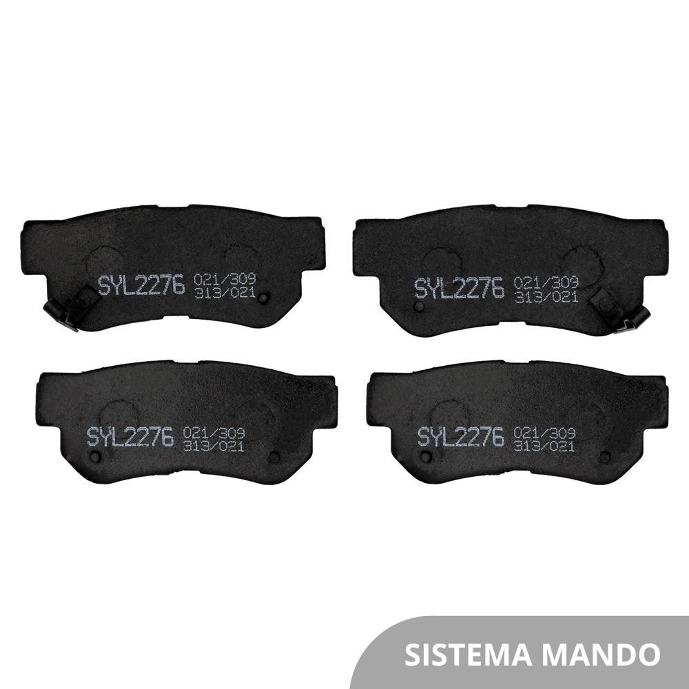 Pastilha Freio Traseiro Tucson 2004 a 2019 Syl 2276 em Oferta na Shopee