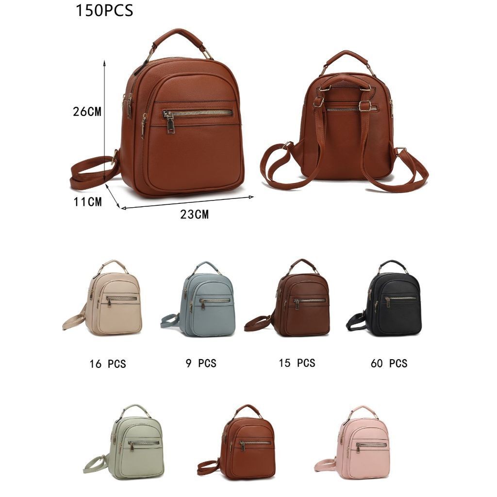 Mochila/Bolsa Transversal de Ombro Feminina-Mochila de Couro em Oferta na Shopee