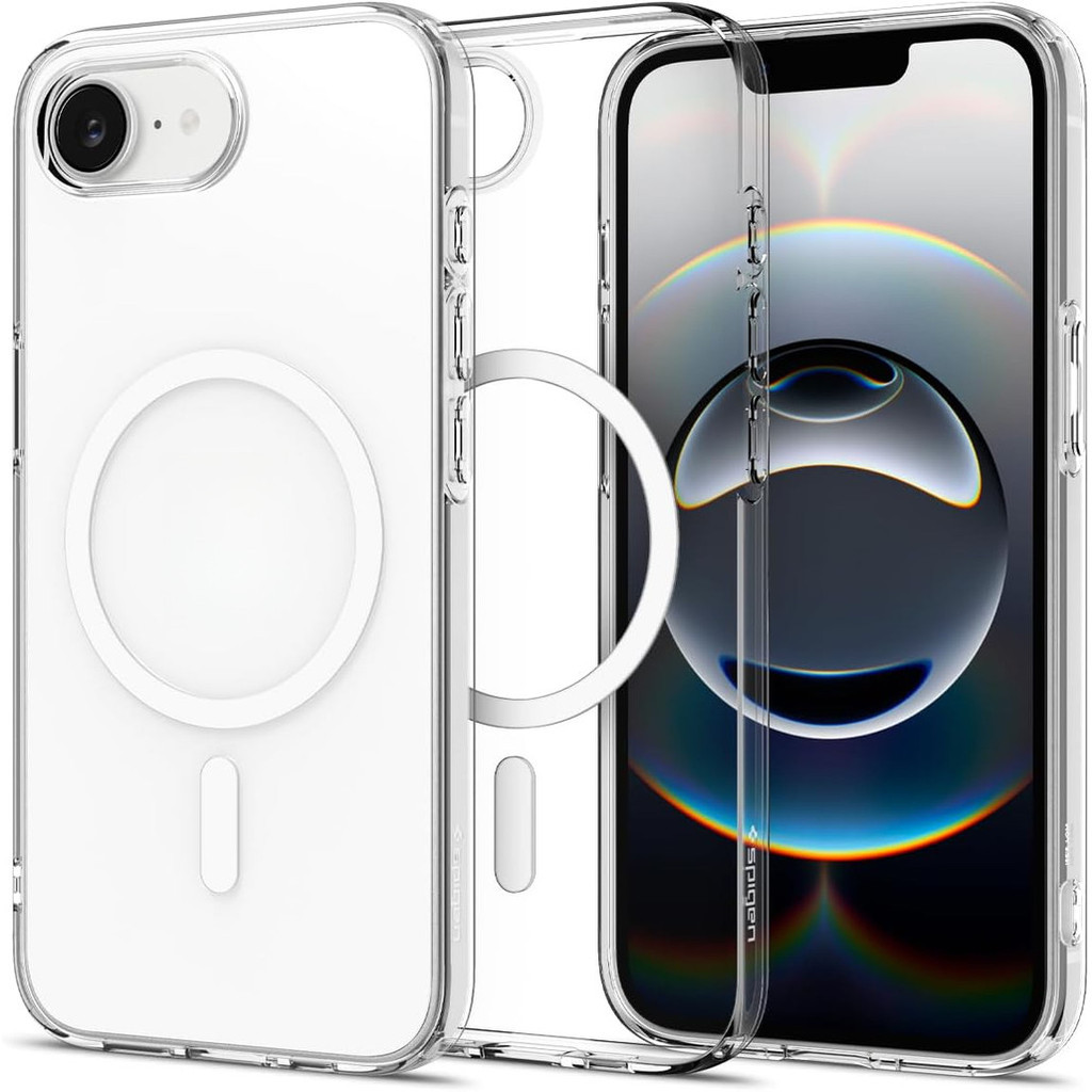 Capa Spigen para iPhone 16e Crystal MagFit 16promax 13/14/15 12promax