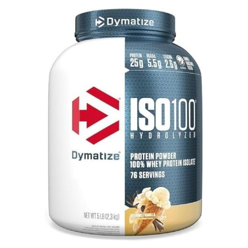 Whey Iso 100% Pote 2300g Gourmet Vanilla Dymatize em Oferta na Shopee