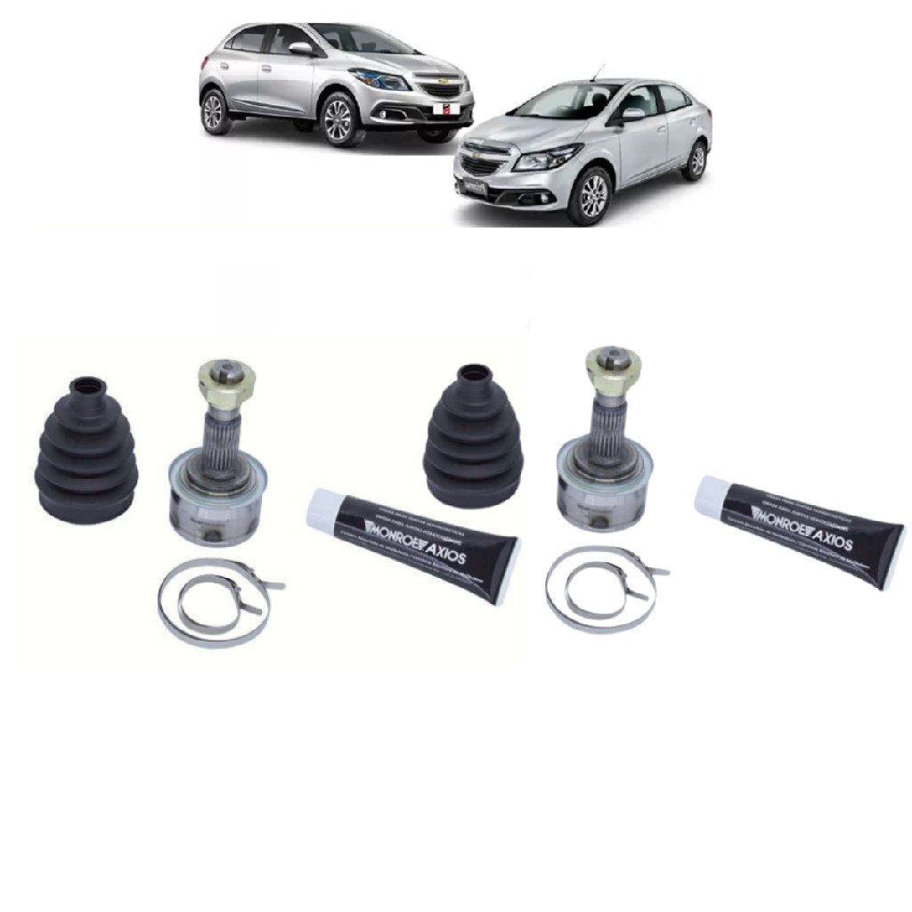 Par Junta Fixa Homocinetica Dianteira Axios 20X25 Onix 2013 A 2016