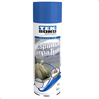 Espuma Limpa Tudo Tek Bond 400ml Estofados Couro Plasticos em Oferta na Shopee