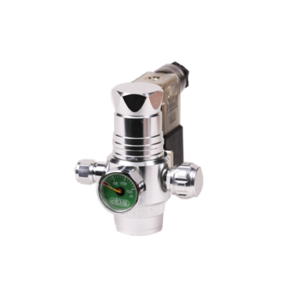 Válvula Manômetro Solenoide Simples Para Co2 Ista I-643 127v
