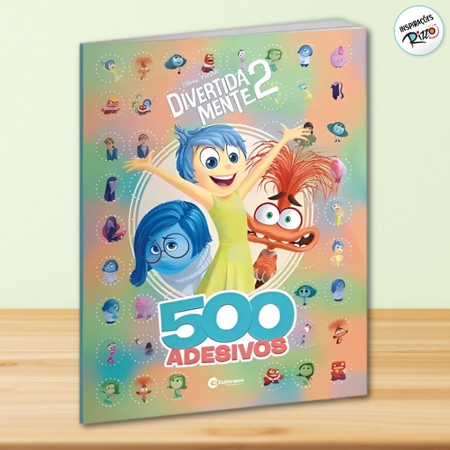 500 Adesivos Divertidamente 2 - 1 unidade - Disney Original - Rizzo