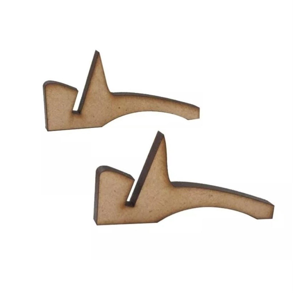 100 Pares Suportes Mdf Para Placas Mdf 3mm
