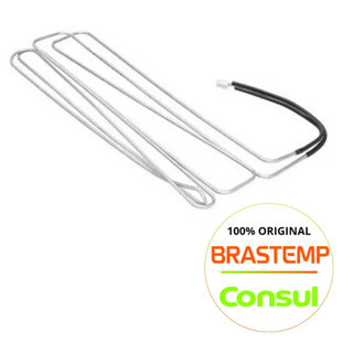 RESISTENCIA DEGELO EVAPORADOR REFRIGERADOR BRASTEMP/CONSUL ORIGINAL127V