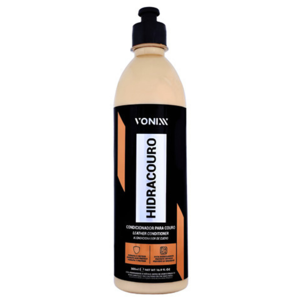 Hidratante De Couro Automotivo Hidracouro Vonixx 500ml em Oferta na Shopee