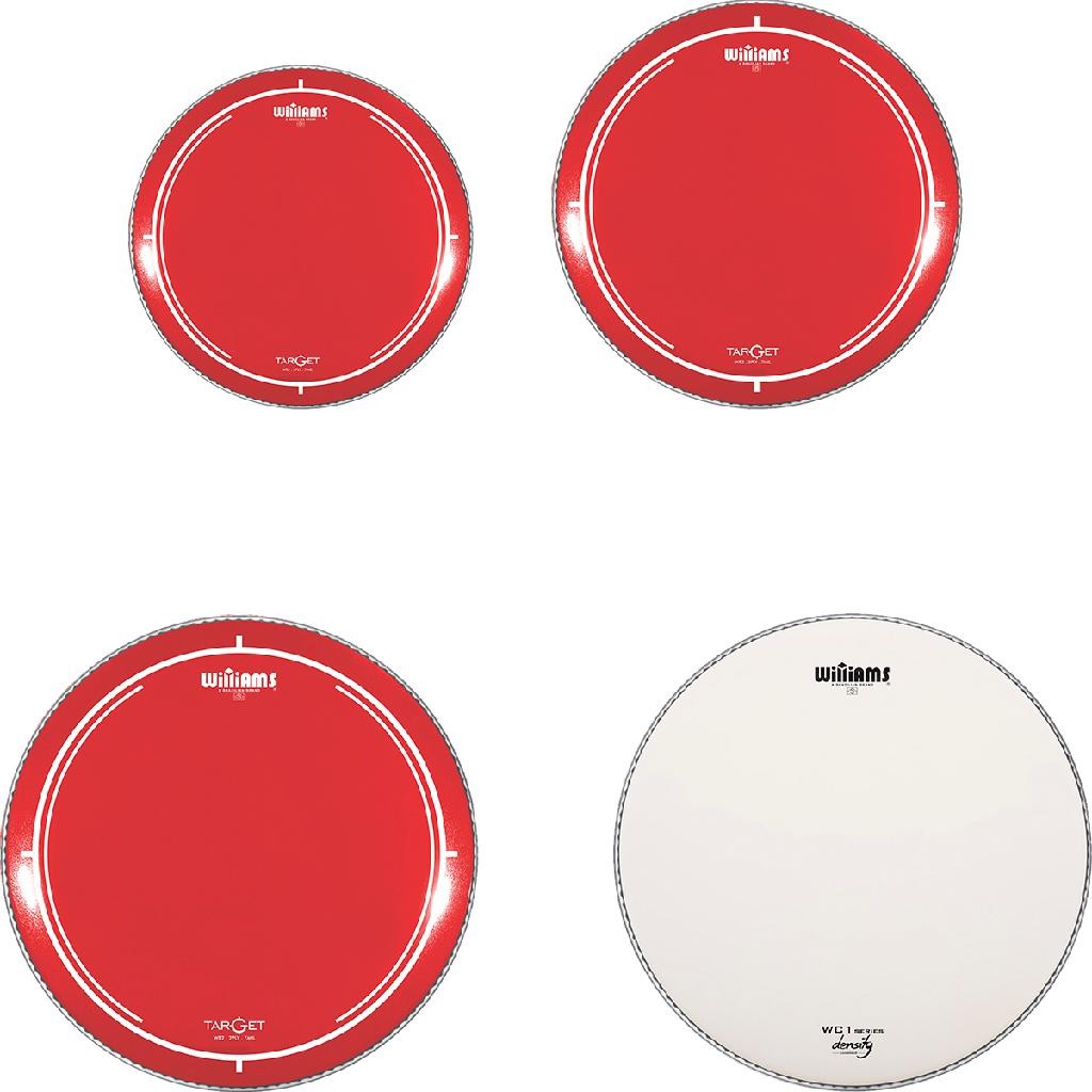 Kit Pele Williams Target Tom Pack 10 12 14 Vermelha Caixa 14 em Oferta na Shopee