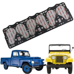 Junta Cabecote Jeep Rural F75 6 Cil Ford Willys Sabó
