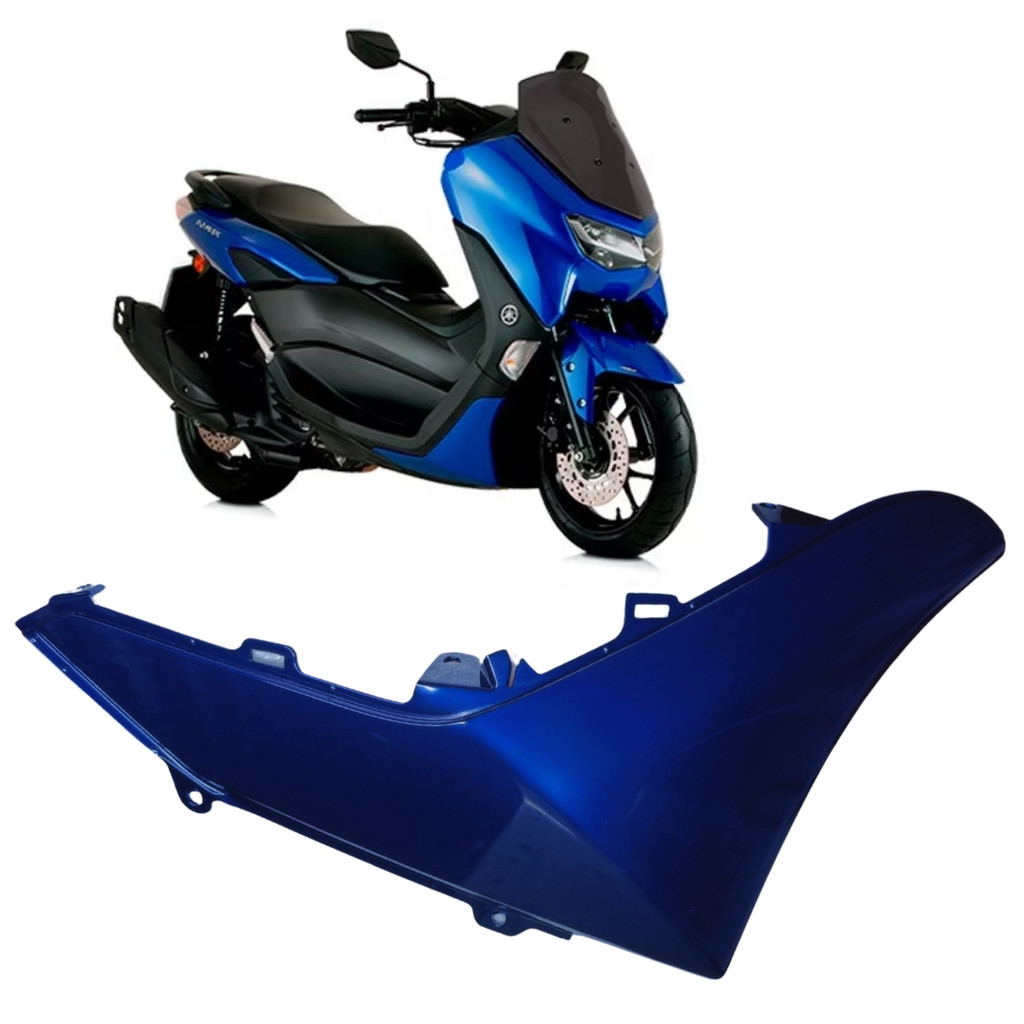 Carenagem Moldura Tampa Lateral Direito Yamaha Original Nmax 160 Azul 2021 2022 2023