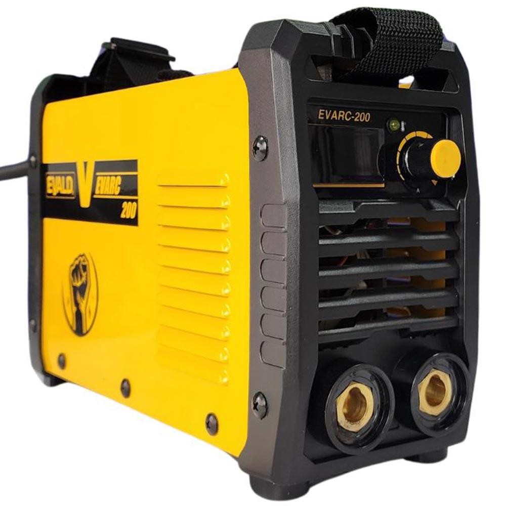 Máquina de Solda Inversora MMA 200 AMP EVARC-200 Bivolt EVALD