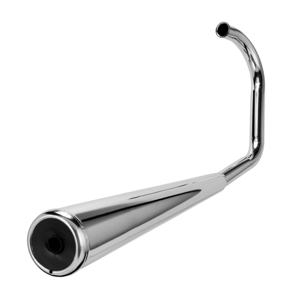 Escapamento Escape Pro Tork Modelo Original Cg 125 1983 1984 Cromado em Oferta na Shopee