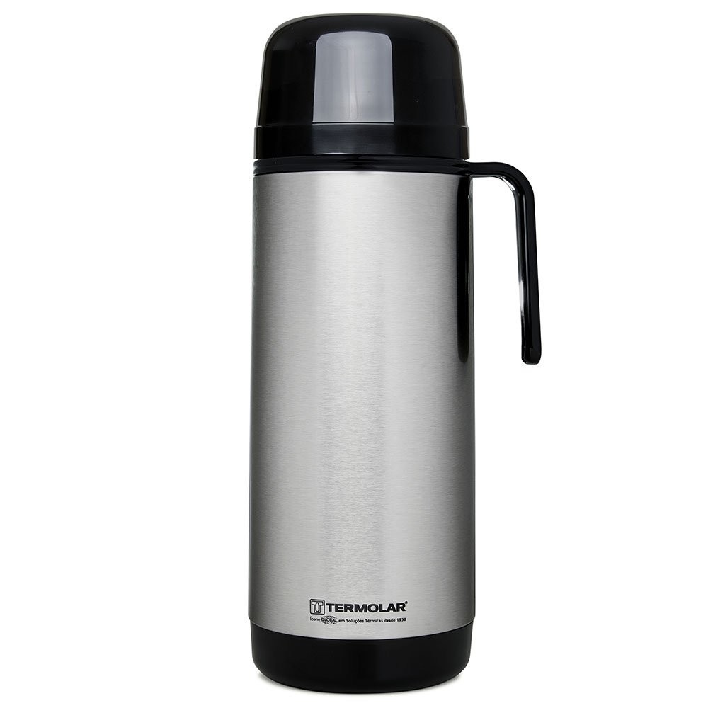 Garrafa Térmica Termolar Lumina 1 Litro Rosca 9721 Inox - Home & Living
