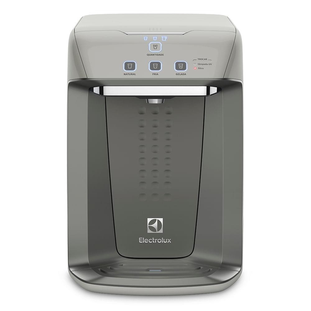 Purificador Electrolux Eletrônico c/ Painel Digital e Filtro Luz UV Bivolt Cinza (PA31G) - Home Appliances