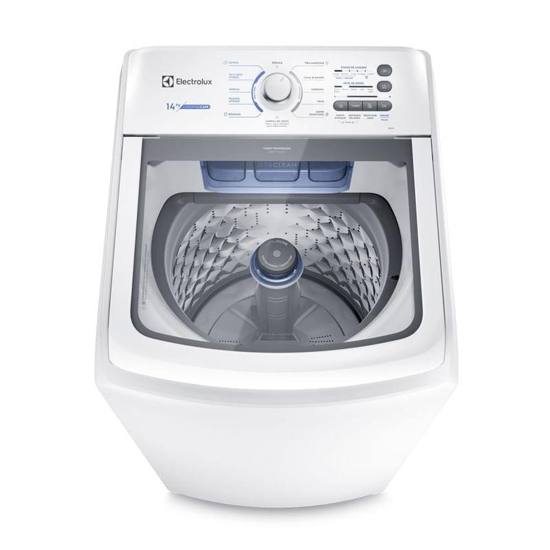 Máquina de Lavar Electrolux 14kg Branca Essential Care com Cesto Inox e Jet&Clean (LED14) - Home Appliances