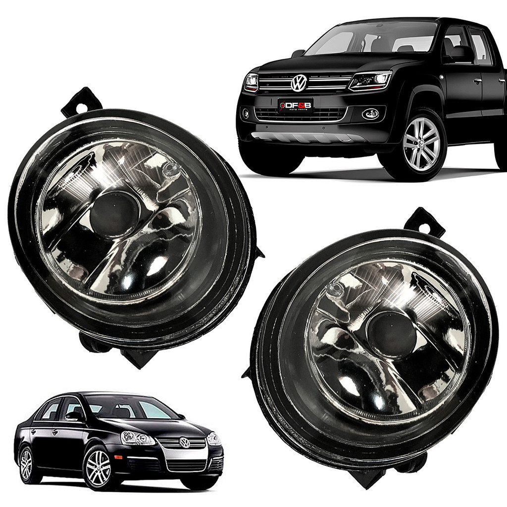 Par Faróis Milha Amarok 2010 2012 2013 2014 Jetta 2007/2010