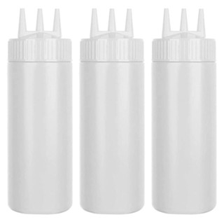 Kit 3 Bisnagas para Molhos Profissional Graduada 3 Bicos 450ml em Oferta na Shopee