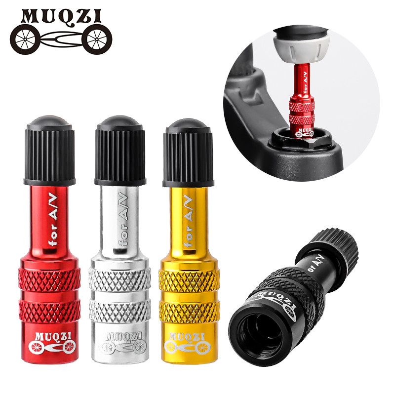 MUQZI Adaptador De Válvula De Garfo , De Bicicleta E Amortecedor Traseiro De Ar , Bomba De Inflador , Ferramenta Convers em Oferta na Shopee