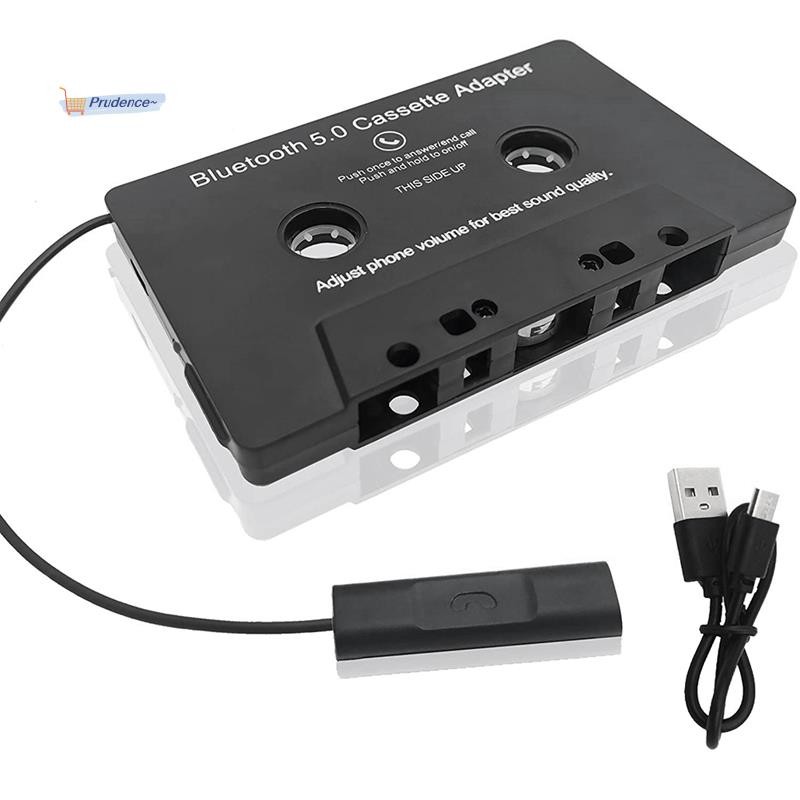 Cassete Universal Bluetooth 5.0 Adaptador Conversor Fita Do Carro Para Aux Estéreo Música