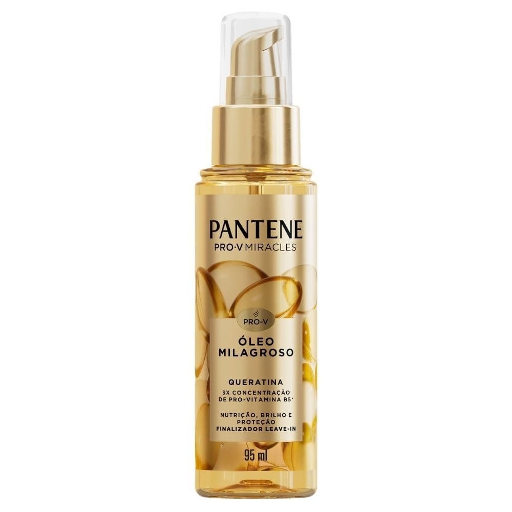 Óleo Capilar Pantene Oil Queratina 95ml em Oferta na Shopee