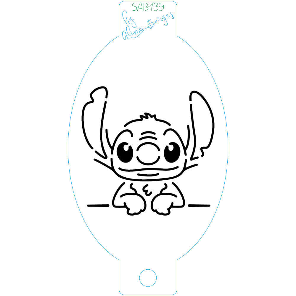 Stencil Stitch SAB-139