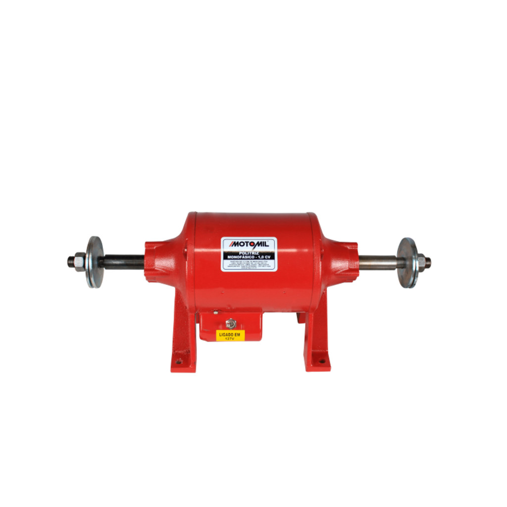 Politriz de Bancada 1,0CV Trifásica 220V 60Hz PMI-100T Alta Potência e Desempenho - Motomil