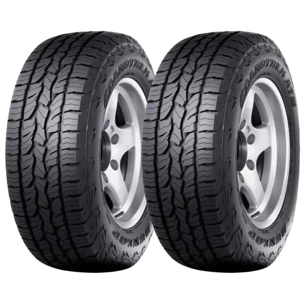 Kit 2 Pneu Dunlop 205/70r15 96t Grandtrek At5