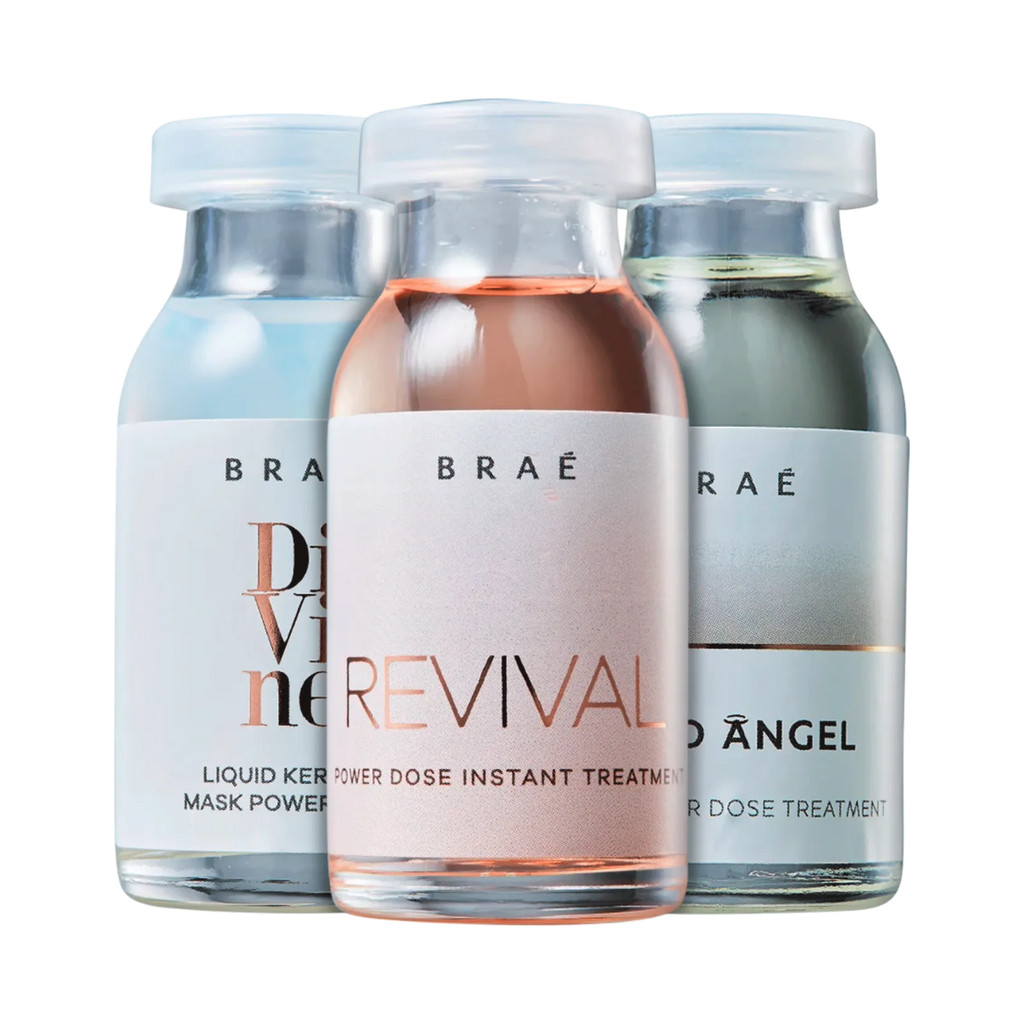 Kit Braé Cronograma Capilar Repair - Ampola Capilar 3x13ml - Beauty
