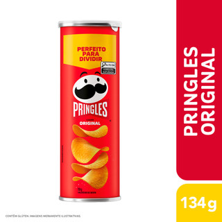 Batata Chips Pringles Original 134g em Oferta na Shopee