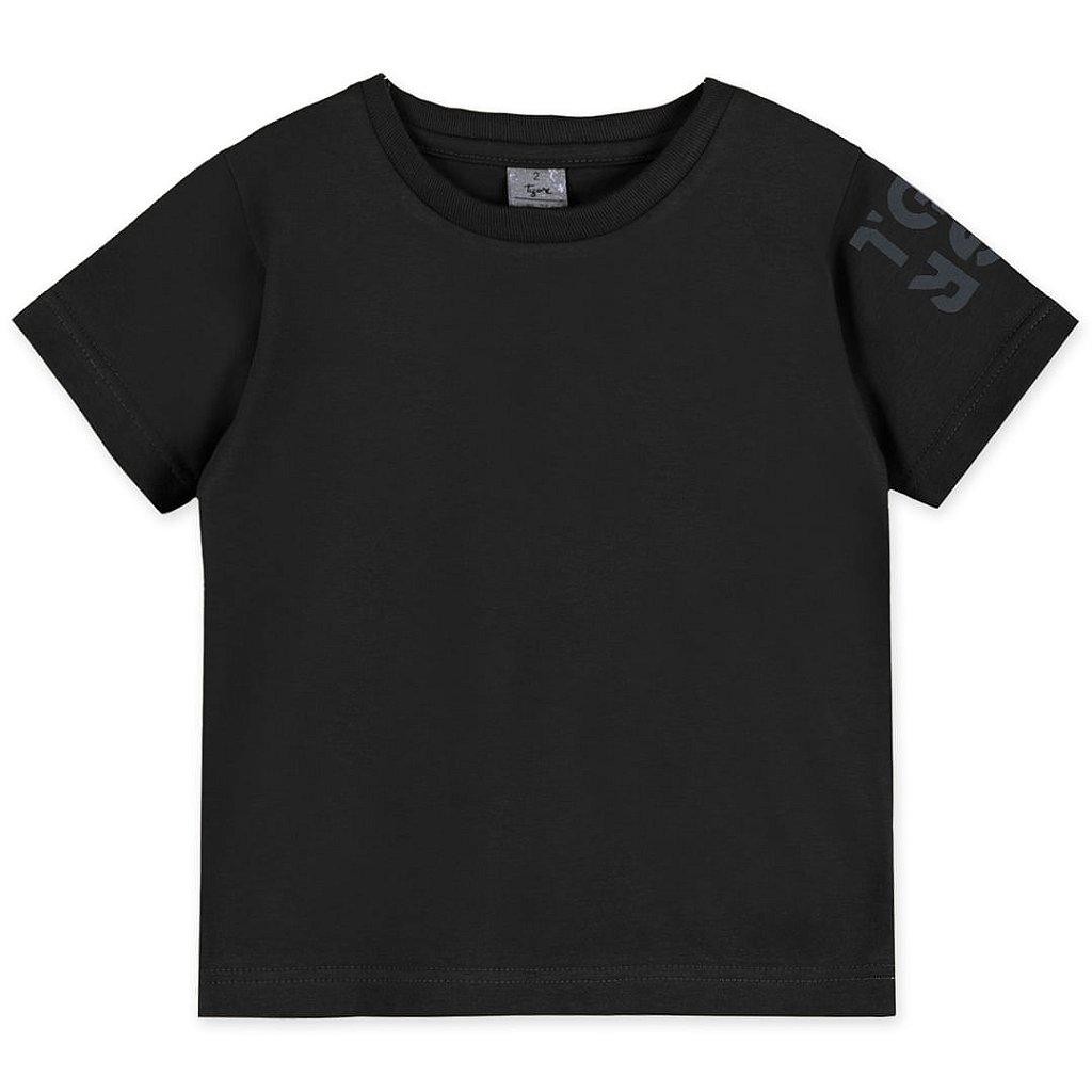 Camiseta Manga Curta Tigor T Tigre Baby Estampa Manga