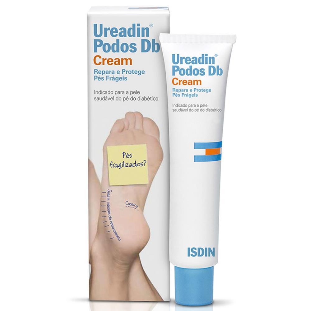 UREADIN CREME HIDRATANTE PARA OS PÉS ISDIN PODOS DB CREAM COM 102G