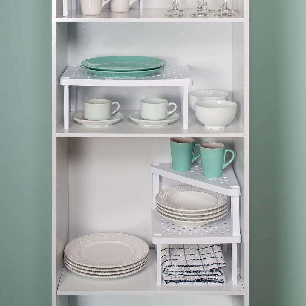 Prateleira organizadora de armários quadrada Ou Linha Level em Oferta na Shopee