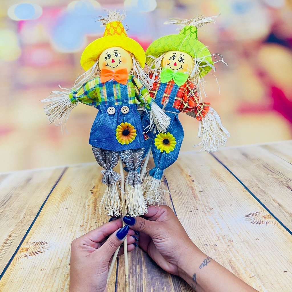 2 ESPANTALHO (M) 47X20 CM 2165-2 FESTA JUNINA 2025 (EX) em Oferta na Shopee