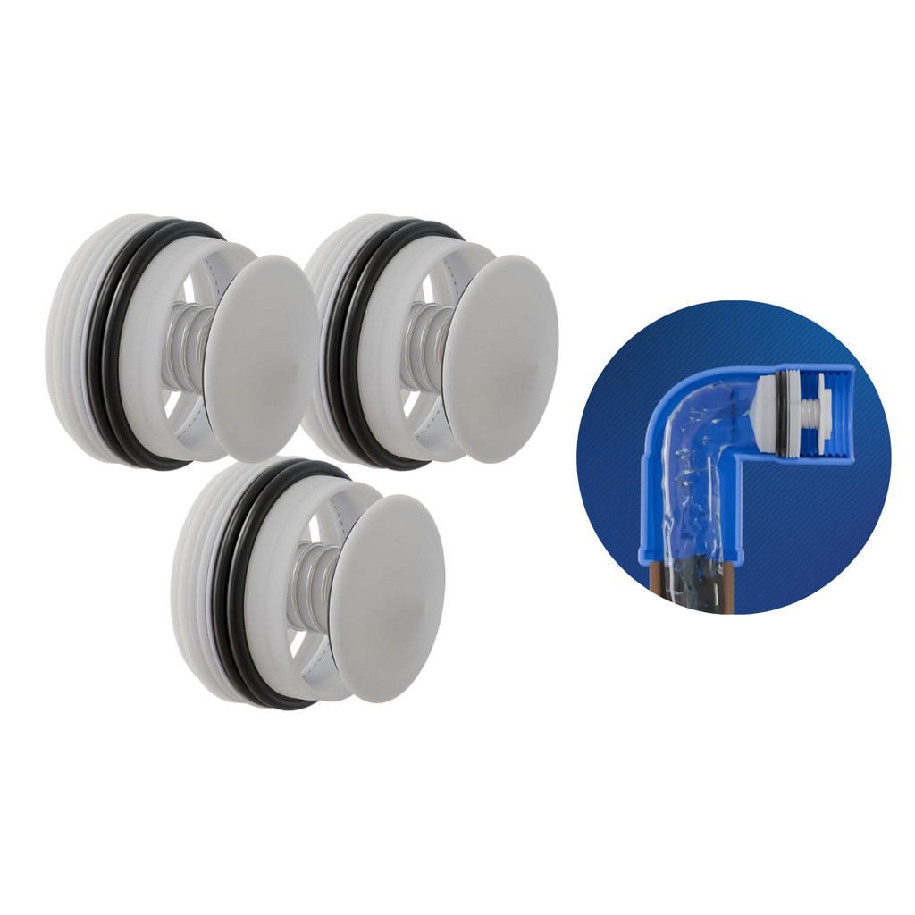 3un Válvula Retenção Veda Água Inteligente 20mm 1/2' Estrela em Oferta na Shopee