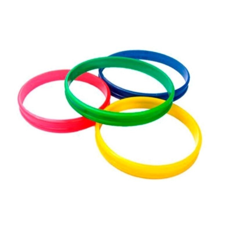 50 Mini Pulseiras Coloridas Para Lembrancinhas E Aniversário OFERTA OFERTA