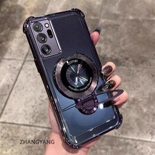 Capa Para Samsung NOTE 20 ULTRA Transparente Espessante Banhada De Silicone À Prova De Choque Telefone CCCCA9 em Oferta na Shopee