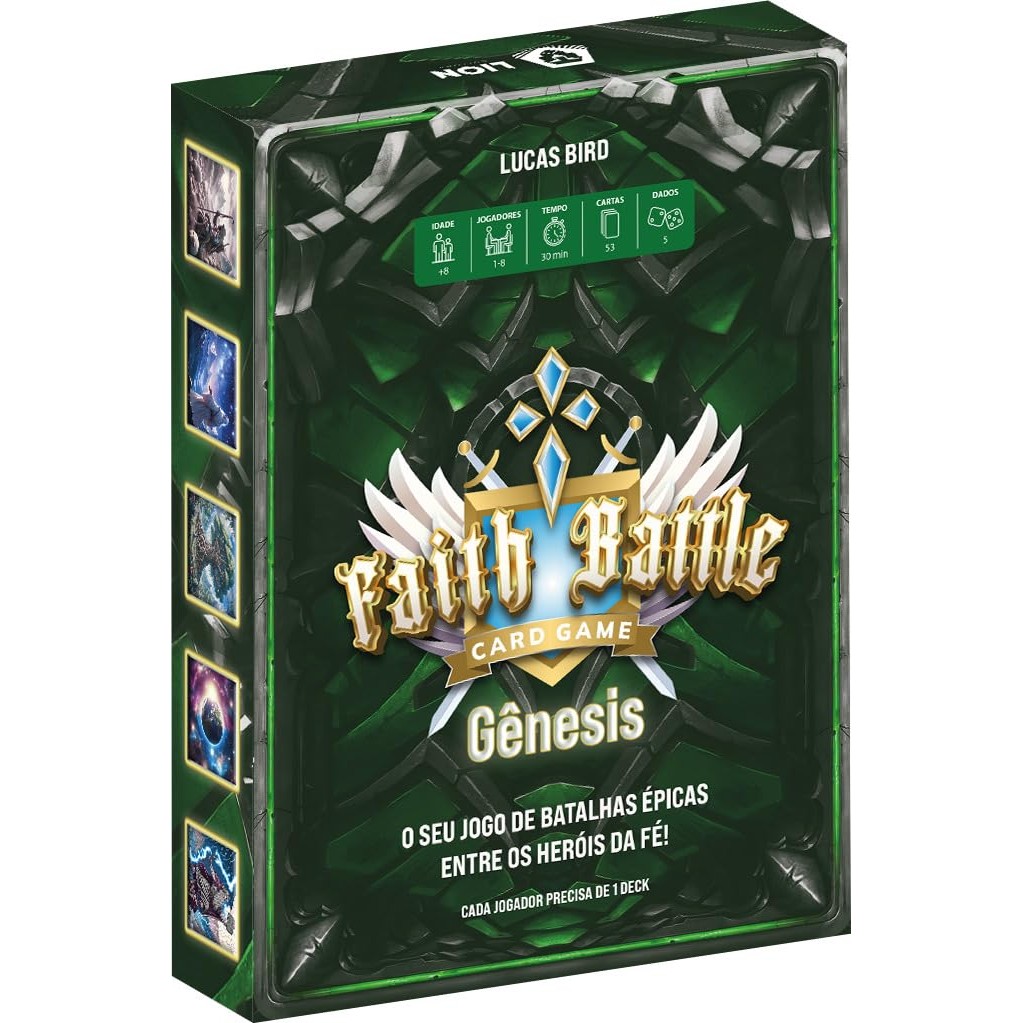 Gênesis Faith Battle: Jogo de Cartas Colecionáveis Bíblico