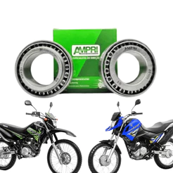 Caixa de Direção com Rolamento Cônico e Retentor para Yamaha XTZ 125 e XTZ 150 Crosser – Ampri 20726