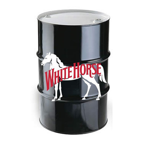 Adesivo White Horse Tambor Tonel Barril 200l 60cm X 45cm
