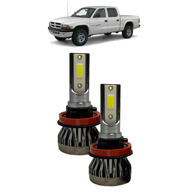 Par Lampada LED Farol Dakota 1995 a 2001 HB5 6500K