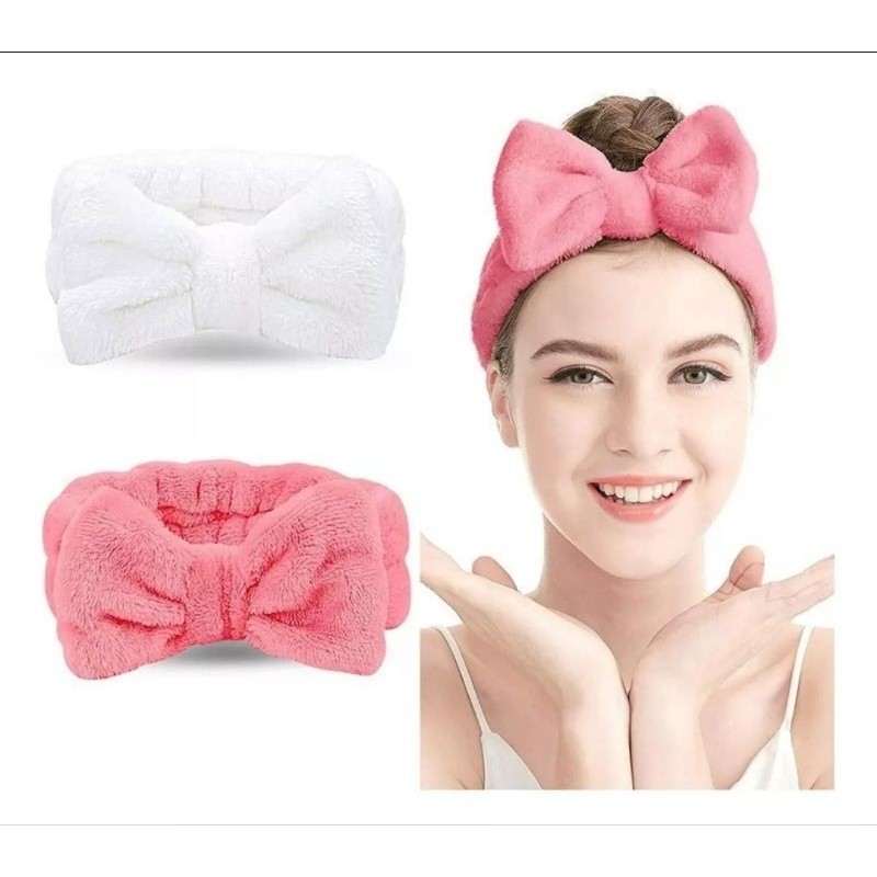 Faixa de Laço, faixa para Maquiagem Sortido Makeup Tiara Cabelo Rosto Limpo