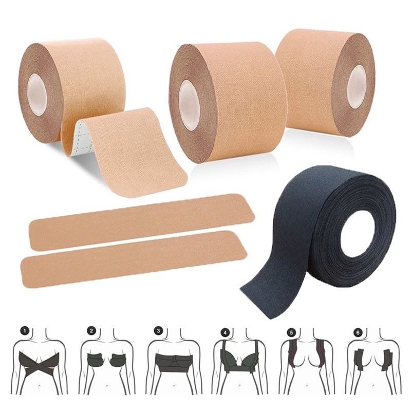 Sutiã Rolo Adesivo Levanta Peito Seio Fita Boob Up Invisível --Sutiã--005