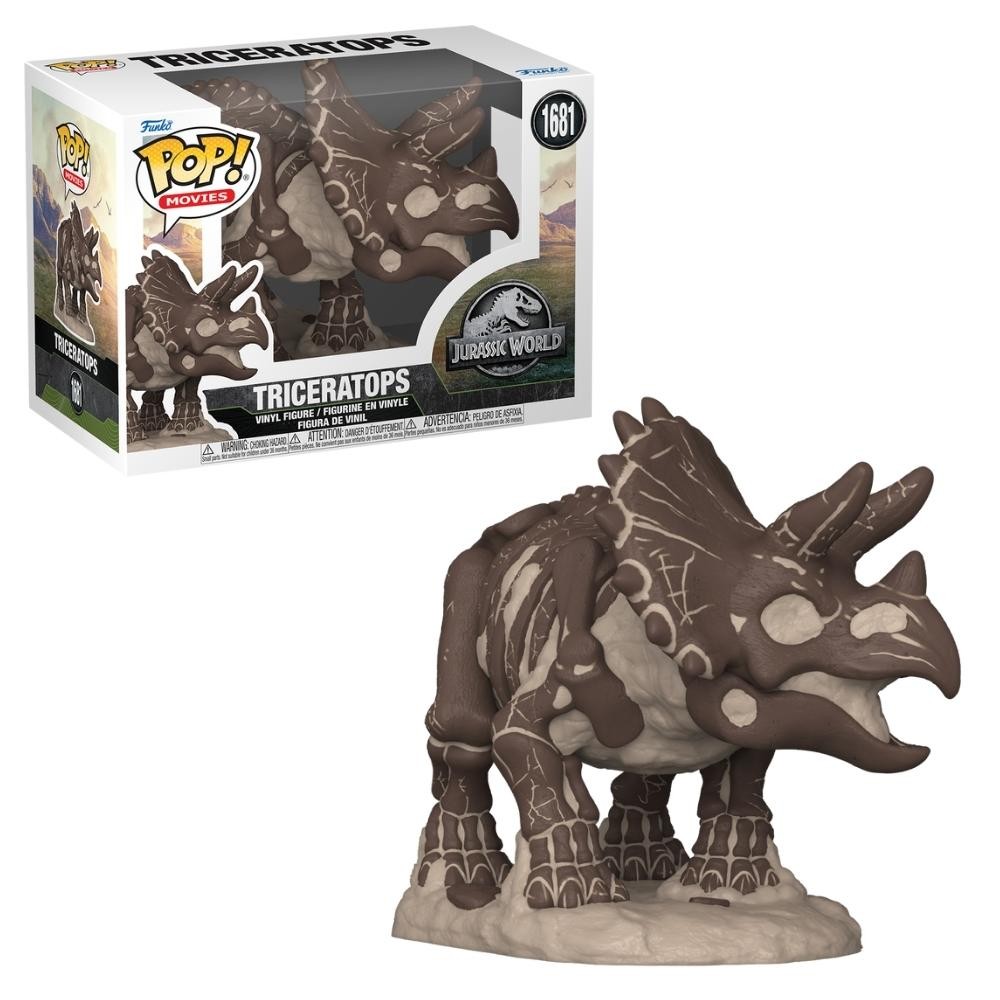 Boneco Funko Pop! Jurassic Park - Fóssil do Triceratops - Hobbies & Collections
