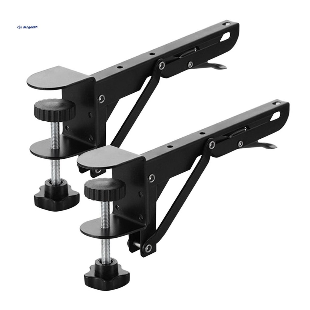 2 Pçs Suporte Dobrável Teclado Do Computador Extensor De Mesa Braço Desktop Para Monitor Portátil