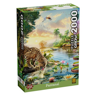 Quebra-Cabeça 2000 peças Pantanal Grow - 04686 em Oferta na Shopee