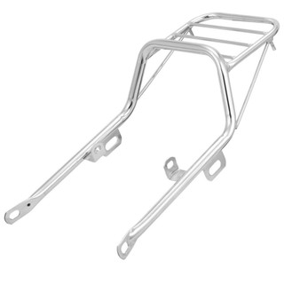 Churrasqueira bagageiro bolinha Moto Honda Cg 125 1978 À 1982 aço tubular cromado